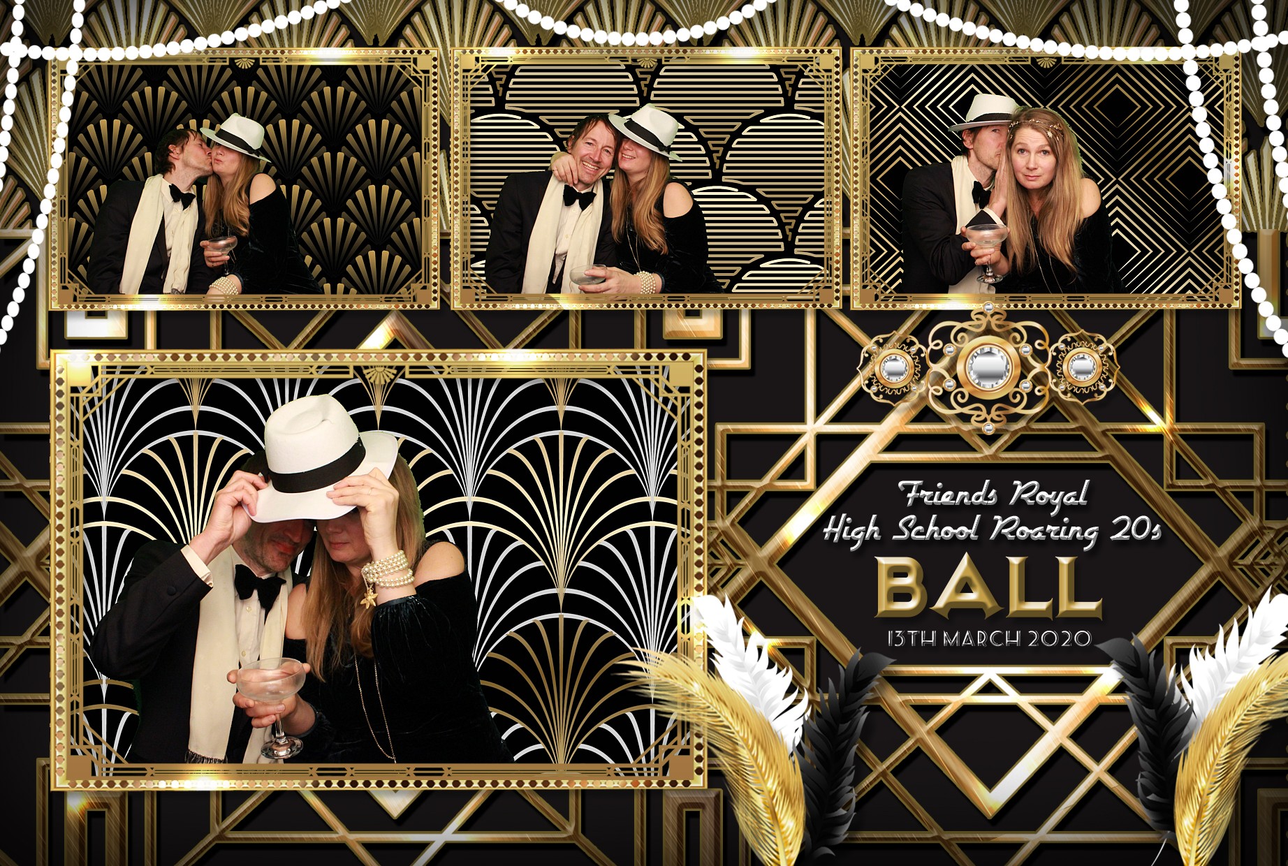 Friends Royal High School Roaring 20s Ball | View more photos from the event at gallery.myphotoboothexperience.co.uk/u/MyPhotoBoothExperienceLtd/Friends-Royal-High-School-Roaring-20s-Ball